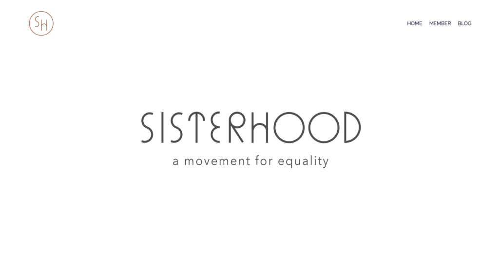 SISTERHOOD web site