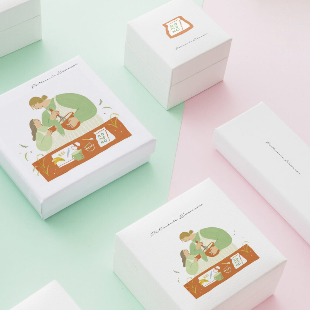 「instaコラボ投稿」イラストレーターYuko Kawasonさん